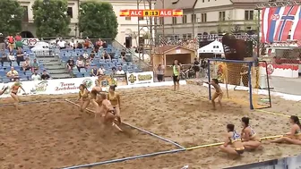 Aline Viana nice goal beach handball #3