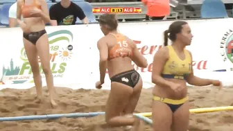 Aline Viana nice goal beach handball #5