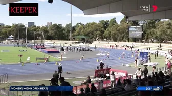 400 mts hurdles - Adelaide #2