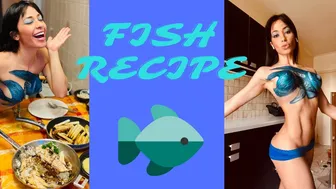 How To Cook A Trout Fish + Body Painting Fish / Como Cocinar Pescado / Recipe Fish / Receta Pescado