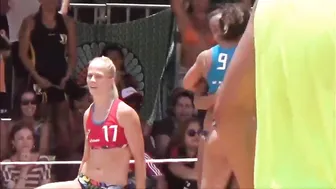 Beach Handball brazilian teams shootouts #4