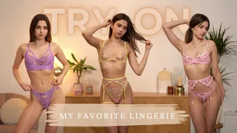 My FIRST YouTube video! Favorite SEXY LINGERIE Try On Sophie_xdt #1