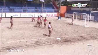 USACH (CHI) vs Nassau (BRA )beach handball highlights #2