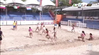 USACH (CHI) vs Nassau (BRA )beach handball highlights #4