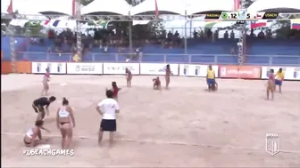 USACH (CHI) vs Nassau (BRA )beach handball highlights #5