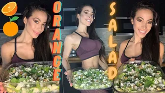 Como Hacer Ensalada Citrica / Ensalada Con Naranja De Invierno / Winter Salad / Citrus Orange Salad