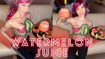 Watermelon Juice // Jugo De Sandia // Smoothie Watermelon