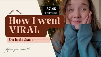 How I went VIRAL on INSTAGRAM | Algorithm tips and Reels advice | GROW your page for 2024