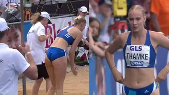 Hilke Thamke long jump Heptathlon