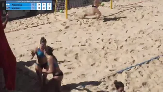 Uruguay vs Argentina sul centro beach handball #5