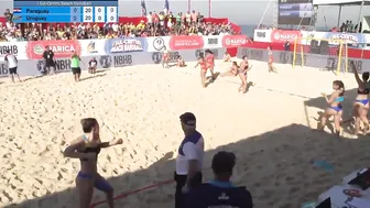 Paraguay vs Uruguay beach handball highlights #3