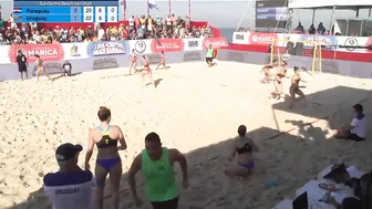 Paraguay vs Uruguay beach handball highlights #4