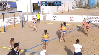 France vs Uruguay beach handball wc 2018 #2