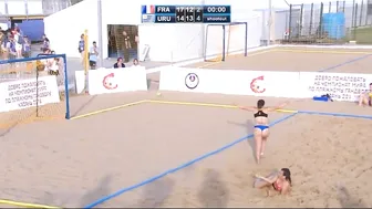 France vs Uruguay beach handball wc 2018 #5