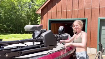 Detailing and Cleaning My Bass Boat #2