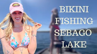 Bikini Fishing Sebago Lake Livescope Plus - With Riley Roscato