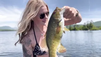 Bass Boat Fishing Adventure In My Bikini #4