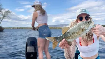 Smallmouth Bass Jerkbait Fishing in New England #1