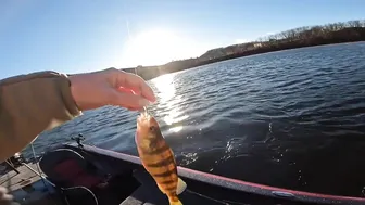 Fishing OPEN WATER In New England in FEBRUARY #4