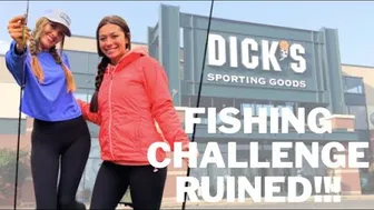 DICK'S FISHING CHALLENGE GONE WRONG!!! NO MORE FISHING DEPARTMENT?!?!? #1