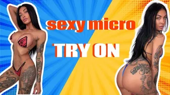 SEXY Micro Bikini TRY ON Haul