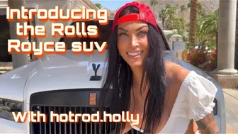 Introducing the rolls royce cullinan with hotrod.holly #1