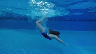 Dive in and swim underwater with me