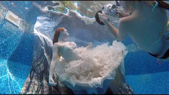 Give in to Gravity: Behind the Scenes at an Underwater Photoshoot with a Professional Model #1