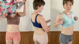 Dead Person's Underwear Clothing Try On Part 1