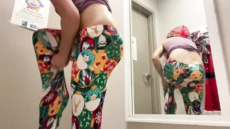 It's a Christmas Booty Shorts Dressing Room Try On Haul! #5