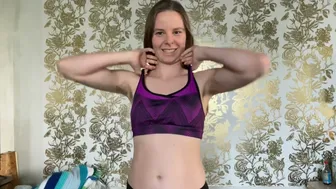 Sports Bra Try On Haul (Thrifted/Second Hand from FaceBook Market Place)