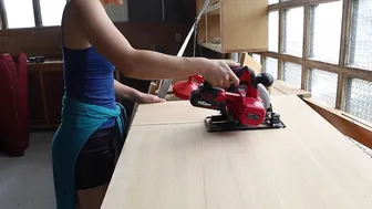 My First Time with a Power Saw