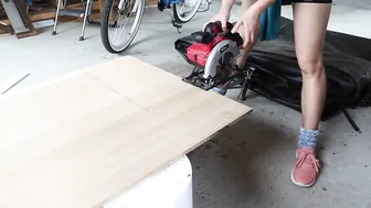 My First Time with a Power Saw #4