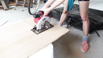 My First Time with a Power Saw #5