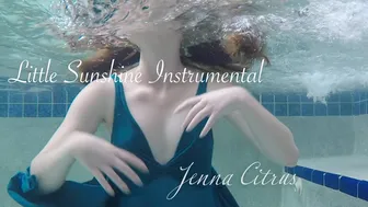 Little Sunshine Instrumental Official Underwater Music Video | Jenna Citrus