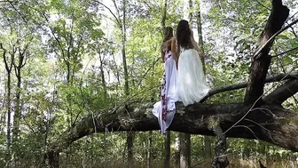 Keira Grant and I in the Woods Patreon and OnlyFans Teaser #3