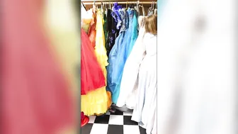 Light Blue Ball Gown Salute Trying on and Finding Favorites! #3