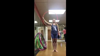 Circus Performer Hoop Trick #1