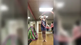 Circus Performer Hoop Trick #2