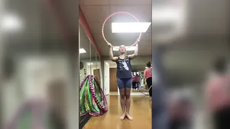 Circus Performer Hoop Trick #3