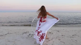 Hooping by the Ocean