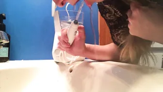 Waterpik Product Test Video, My First Time with a Waterpik #4