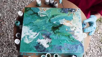 Changing the Wave Fast Motion Painting by Jenna Citrus #3