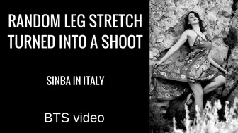 Random leg stretch turned into a shoot - Sinba in Italy #1