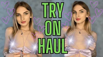 [4K] No Bra | Try On Haul | Corset Bra And Top | Very Transparent And See Through | Summer 2024