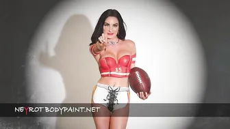 Super Bowl LIV Body Paint by NeyrotBodyPaint.net #3