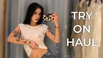 (2024) Transparent Haul with Karina | See through Try on #1