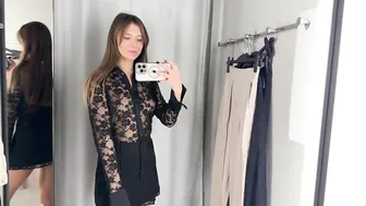 [4K] Try on Haul Transparent | Try on 2024 #2