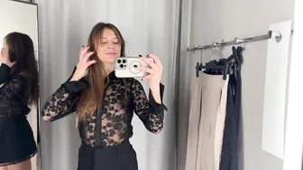 [4K] Try on Haul Transparent | Try on 2024 #3