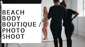 BTS Beach Body Boutique Photo Shoot // Cierra Mais #1